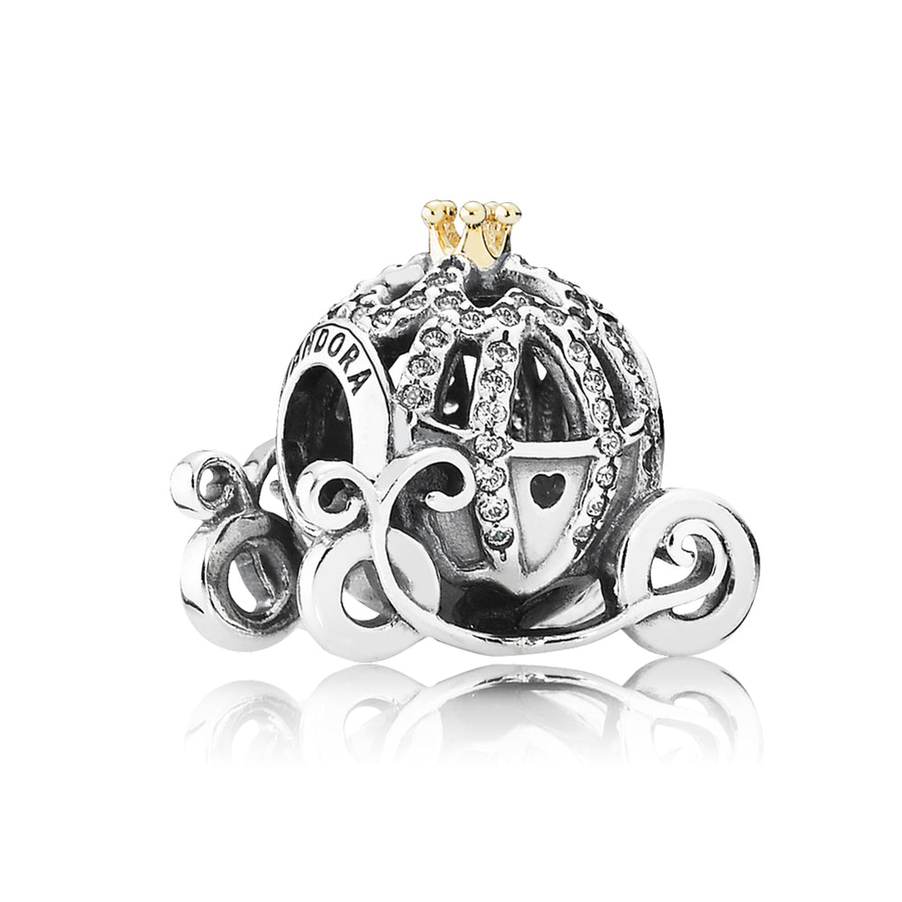 PANDORA Cinderella's newest Pumpkin Coach Charm