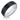 Triton Gents 7mm Domed Black Titanium and Sterling Silver Tread Texture Comfort Fit Band 11-5642BV-G.00