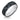 Triton Gents 7mm Black Titanium and Sterling Silver Comfort Fit Band 11-5645BV-G.00