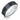 Triton Gents 7mm Concave Black Titanium and Sterling Silver Comfort Fit Band 11-5649BV-G.00