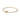 Pandora 14K GOLD BANGLE WITH SIGNATURE CLASP - 550713