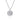 925 Sterling Silver Diamond Bujukan Gemini (May 21 - Jun 20)Zodiac Pendant Necklace