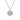 925 Sterling Silver Diamond Bujukan Libra (Sep 23 - Oct 22)Zodiac Pendant Necklace