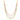 14kt Gold Heritage 17" Rose+Yellow+White Finish Shiny Oval Graduated Necklace with Lobster Clasp AUTCNCK2938-17