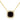 14K Yellow Gold Cushion Cut Garnet and Diamond Halo Pendant Necklace 