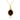 14K Yellow Gold Oval Garnet and Diamond Halo Pendant Necklace 
