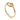 Gabriel & Co. - LR51803Y4JJJ - 14K Yellow Gold Twisted Heart Pretzel Ring