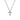 Gabriel & Co. - NK1370W45JJ - 14K White Gold Diamond Cross Necklace