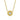 Gabriel & Co. - NK4764Y45JJ - 14K Yellow Gold Beaded Round Bezel Set Diamond Pendant Necklace