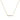 Gabriel & Co. - NK5422Y45JJ - 14K Yellow Gold Petite Pav‚ Diamond Bar Necklace