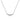 Gabriel & Co. - NK5424W45JJ - Curved 14K White Gold Bezel Set Diamond Bar Necklace