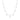 Gabriel & Co. - NK5788W45JJ - 14K White Gold Dangling Diamond Station Necklace