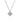 Gabriel & Co. - NK6082W45JJ - 14K White Gold Diamond Clover Pendant Necklace