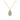 Gabriel & Co. - NK6357Y45JJ - 14K Yellow Gold Teardrop Diamond Pav‚ Pendant Necklace with Beaded Frame