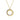 Gabriel & Co. - NK6360M45JJ - 14K Yellow-White Gold Interlocking Circles Pendant Necklace with Diamond Pav‚