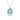 Gabriel & Co. - NK6543XTSVJMC - 925 Sterling Silver White Sapphire and Rock Crystal and Turquoise Pendant Necklace