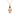 14k Rose Gold Oval Morganite and Diamond Pendant pc6058m