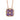 14k Rose Gold Round Amethyst and Diamond Halo Pendant pc6804a_2