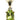 6x4 Ova Peridot and .035 Diamond Accent Drop Pendant in 14K Yellow Gold