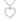 18 karat white gold with 22 round diamonds 0.27 carats total weight heart shaped pendant.