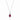 Le Vian® Pendant featuring 7/8 cts. Passion Ruby™, 1/5 cts. Vanilla Diamonds®  set in 14K Vanilla Gold®