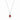 Le Vian® Pendant featuring 1/2 cts. Passion Ruby™, 1/8 cts. Vanilla Diamonds®  set in 14K Vanilla Gold®