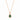 Le Vian® Pendant featuring 3/8 cts. Costa Smeralda Emeralds™, 1/8 cts. Vanilla Diamonds®  set in 14K Strawberry Gold®