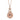 Le Vian Creme Brulee® Pendant featuring 1  1/2 cts. Peach Morganite™, 5/8 cts. Nude Diamonds™  set in 14K Strawberry Gold®