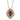 Le Vian Creme Brulee® Pendant featuring 3/8 cts. Chocolate Quartz®, 1/5 cts. Nude Diamonds™  set in 14K Strawberry Gold®