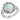 Le Vian Creme Brulee® Ring featuring 2  3/4 cts. Blue Topaz + White Shell, 3/8 cts. Nude Diamonds™  set in 14K Vanilla Gold®