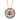 Le Vian Chocolatier® Pendant featuring 3/8 cts. Chocolate Diamonds® , 1/6 cts. Vanilla Diamonds®  set in 14K Strawberry Gold®