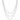 14K White Gold Triple Strand Diamond Necklace by Eloquence W00014645