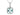 14K White Gold Cushion Cut Aquamarine Diamond Halo Pendant Necklace 