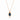 Le Vian Chocolatier® Pendant featuring 3/4 cts. Deep Sea Blue Topaz™, 1/15 cts. Chocolate Diamonds® , 1/15 cts. Vanilla Diamonds®  set in 14K Strawberry Gold®