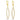 Le Vian Creme Brulee® Earrings featuring 1  3/4 cts. Nude Diamonds™  set in 14K Honey Gold™