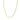 14kt Gold 18" Yellow+White Finish Shiny Twisted Oval Tube Link Necklace with Lobster Clasp YWNCK2840-18