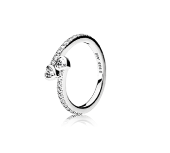 Pandora Forever Hearts with Clear CZ Ring 191023CZ