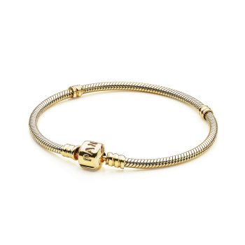 Pandora Rose Gold Heart Clasp Bracelet Argento.com