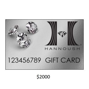 Hannoush Jewelers Gift Card $2000