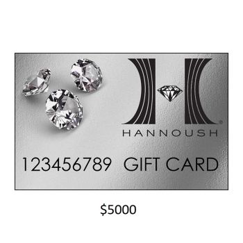 Hannoush Jewelers Gift Card $5000