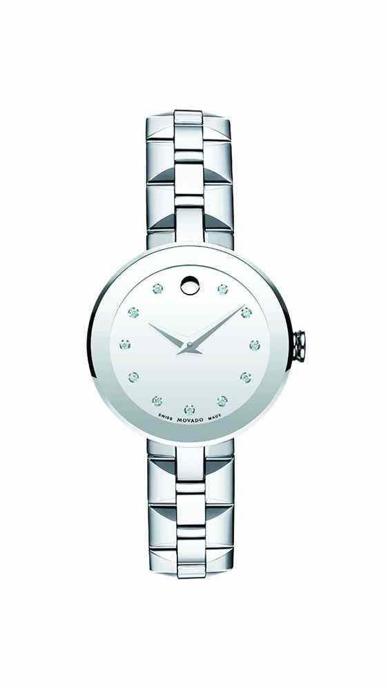 Sapphire crystal movado clearance watch