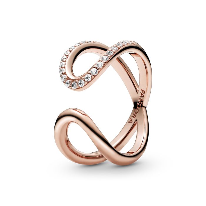 Wrapped Open Infinity Ring 188882C01 | Hannoush Jewelers