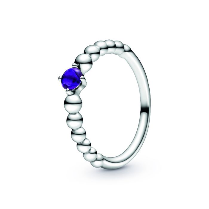 Purple Beaded Ring 198867C03 | Hannoush Jewelers