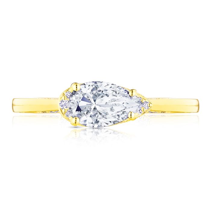 Simply Tacori 18K Yellow Gold Diamond Engagement Ring 2654PS8X5Y | Hannoush Jewelers