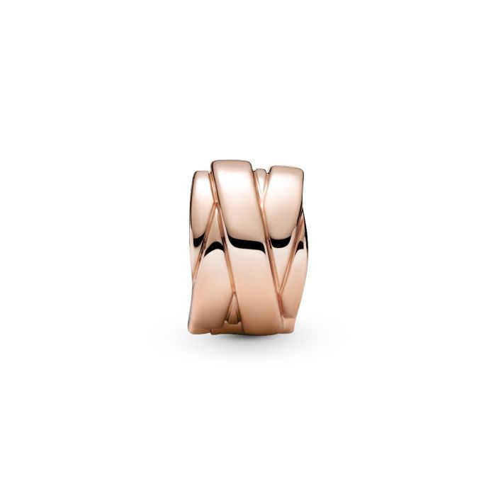 Polished Ribbons Clip Charm 789502C00 | Hannoush Jewelers