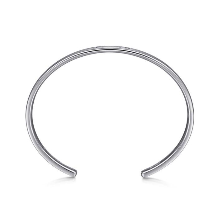 Gabriel & Co. - BG9119-62SVJJJ - 91 > 19 925 Sterling Silver Bangle | Hannoush Jewelers