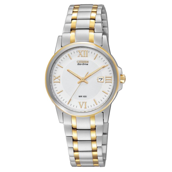 Men's Citizen Eco-Drive Chronograph Gold-Tone Stainless Steel Bracelet  Watch CB5912-50E : Amazon.in: Fashion