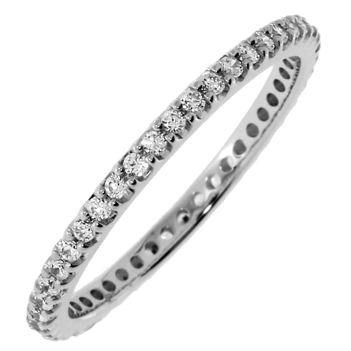 Diamond Eternity Band from Just Perfect 0.33ct tw F208 | Hannoush Jewelers | Hannoush Jewelers