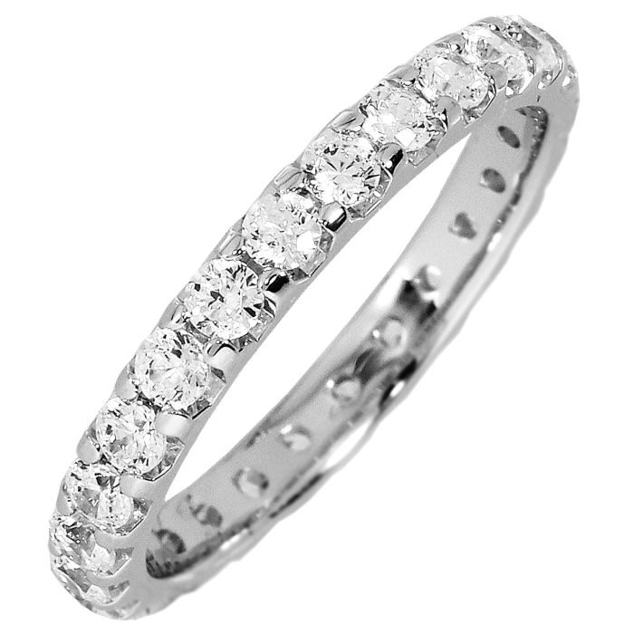 Diamond Eternity Band from Just Perfect 1.00ct tw F208 | Hannoush Jewelers