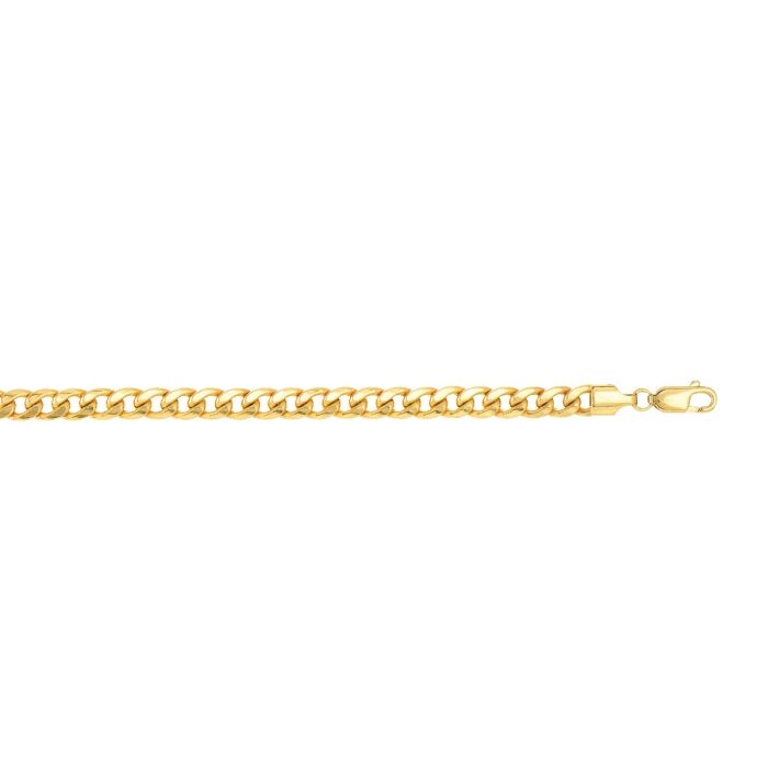 14KT Yellow Gold 20" Lite Miami Cuban Link HMC150-20 | Hannoush Jewelers